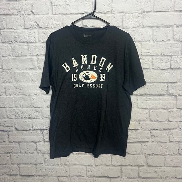 Vintage Under Armour 1999 Bandon Dunes T-Shirt Mens Size XL - Picture 1 of 3